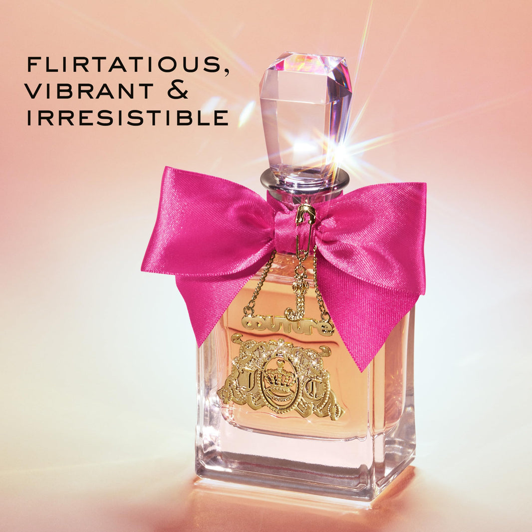 Juicy Couture Viva La Juicy Eau De Parfum, Women's Perfume with Notes of Mandarin, Gardenia & Caramel, Floral & Sweet Perfume for Women, EDP Spray-Juicy Couture Viva La Juicy Eau De Parfum, Women's Perfume with Notes of Mandarin, Gardenia & Caramel, Floral & Sweet Perfume for Women, EDP Spray