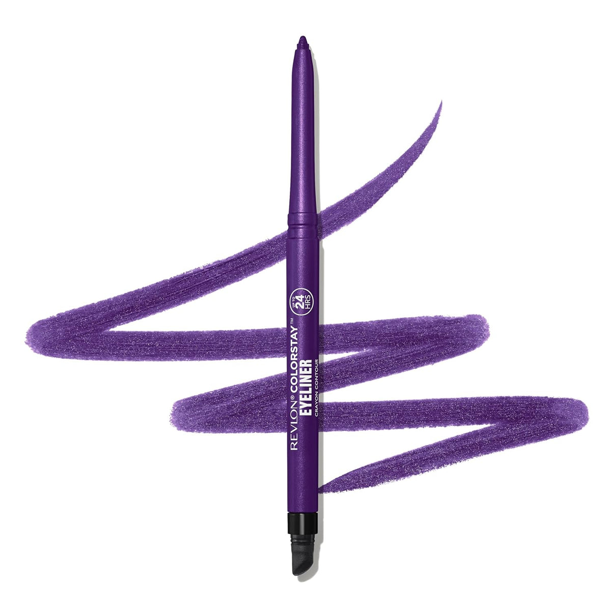 Revlon ColorStay Pencil Waterproof Eyeliner, Smudge-Proof, Eye Makeup with Built-In Sharpener, Long-Lasting, Matte Finish, 201 Black, 2 pack-Revlon ColorStay Pencil Waterproof Eyeliner, Smudge-Proof, Eye Makeup with Built-In Sharpener, Long-Lasting, Matte Finish, 201 Black, 2 pack