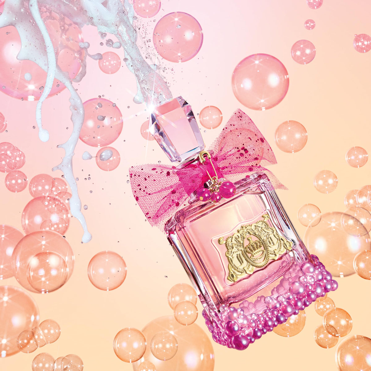 Juicy Couture Viva La Juicy Le Bubbly Eau De Parfum, Luxury Women's Perfume with Notes of Champagne Inspired Pink Berries, Gardenia, Jasmine & Amber - Fruity & Sweet, EDP Spray-Juicy Couture Viva La Juicy Le Bubbly Eau De Parfum, Luxury Women's Perfume with Notes of Champagne Inspired Pink Berries, Gardenia, Jasmine & Amber - Fruity & Sweet, EDP Spray