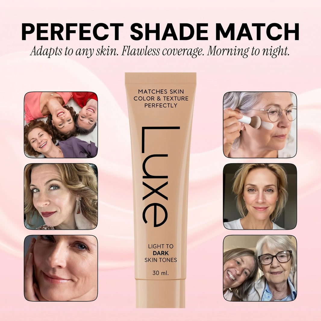 Luxe Color Changing Foundation – Medium-Luxe Color Changing Foundation – Medium