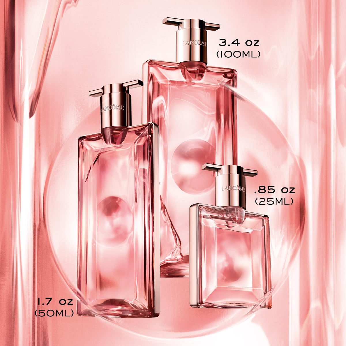 Lancôme Idôle Eau de Parfum - Long Lasting Fragrance with Notes of Bergamont, Jasmine & Vanilla - Fresh & Floral Women's Perfume-Lancôme Idôle Eau de Parfum - Long Lasting Fragrance with Notes of Bergamont, Jasmine & Vanilla - Fresh & Floral Women's Perfume