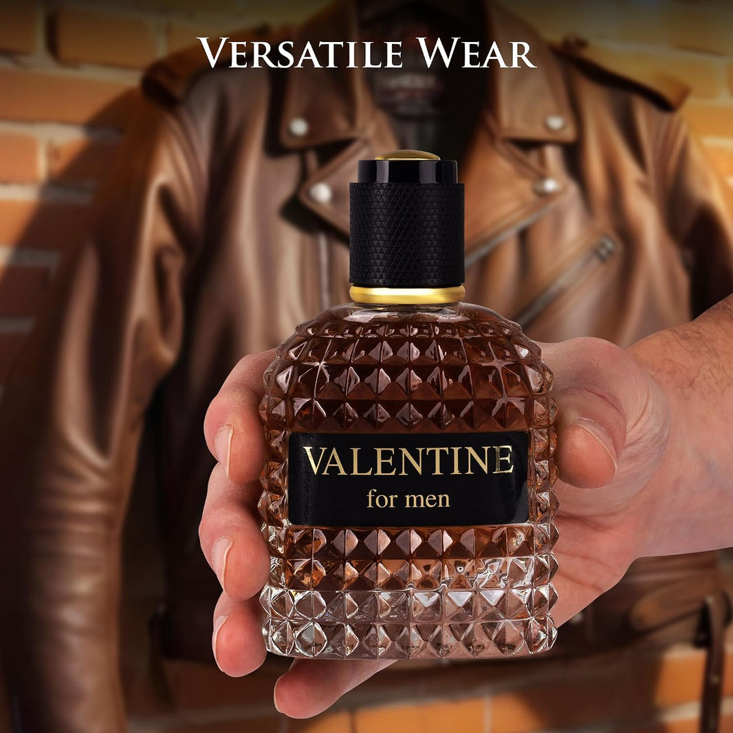 URBAN COLLECTION Valentine for Men Eau De Parfum- Top Notes of Woody & Outdoor - Middle Scent of Roasted Coffee Bean, Chocolate & Hazelnut - Free of Paraben - Elegant 100ml Bottle, Men Parume-URBAN COLLECTION Valentine for Men Eau De Parfum- Top Notes of Woody & Outdoor - Middle Scent of Roasted Coffee Bean, Chocolate & Hazelnut - Free of Paraben - Elegant 100ml Bottle, Men Parume