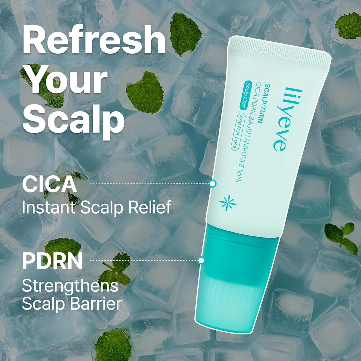 Lilyeve Scalp:Turn CICA PDRN Brush Ampoule-Lilyeve Scalp:Turn CICA PDRN Brush Ampoule