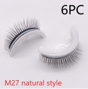 Reusable 3D Mink Lashes Natural False Eyelashes Self Adhesive Fake Glue Free Makeup Eyelash Extension Silk-306bed9aad4028676079516a94e85a33