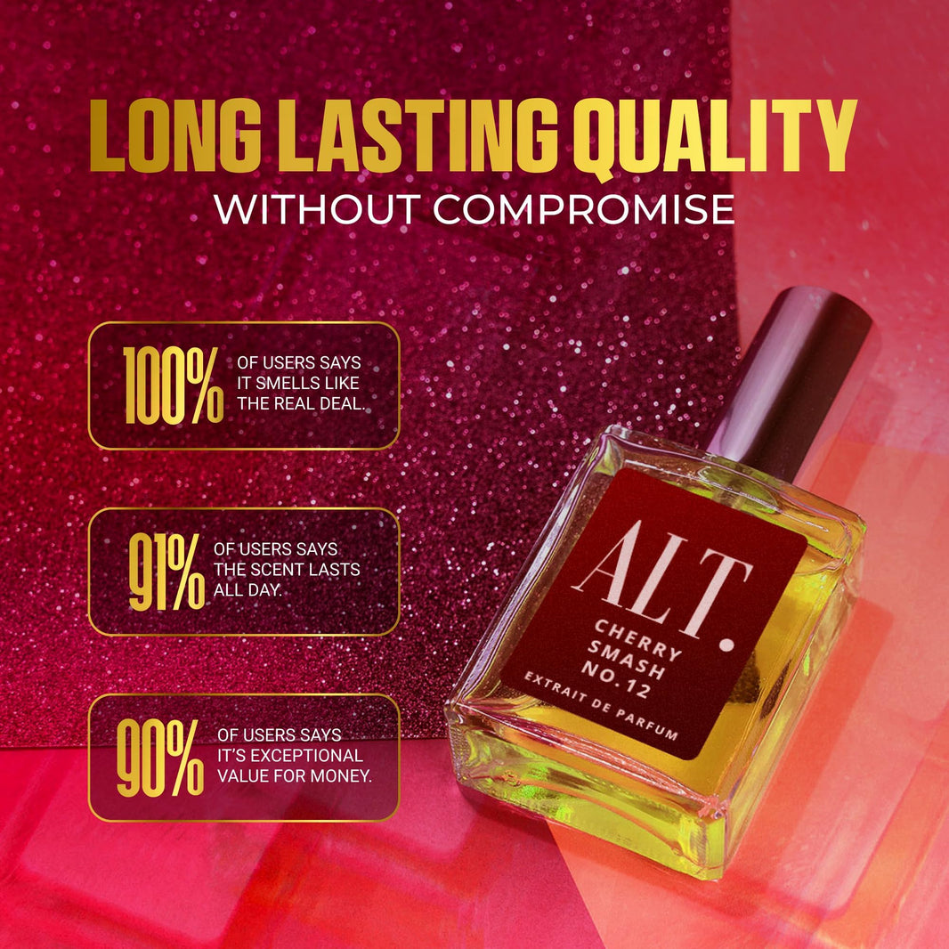 ALT. FRAGRANCES Cherry Smash No. 12, Inspired by Lost Chery Perfume for Women & Men, Unisex Perfume, Extrait de Parfum, Long Lasting Scent, 60ml-ALT. FRAGRANCES Cherry Smash No. 12, Inspired by Lost Chery Perfume for Women & Men, Unisex Perfume, Extrait de Parfum, Long Lasting Scent, 60ml