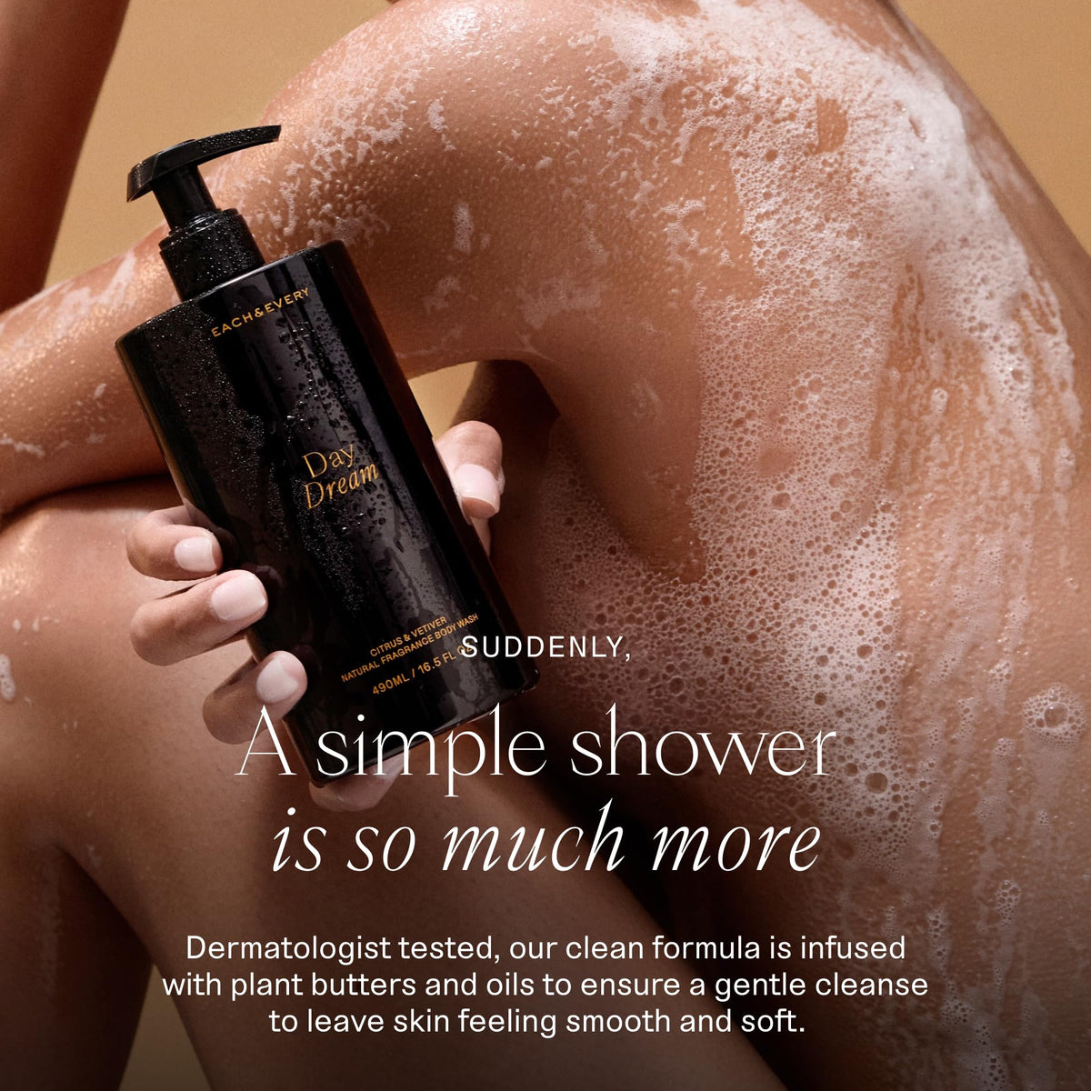 Each & Every Body Wash for Women and Men - Skin Feels Hydrated, Smooth & Soft - Ceramides, Lactic Acid AHA & Moringa Oil - 100% Natural Fragrance Gel - Eternal Summer, Coconut & Lime - 16.5 Fl Oz-Each & Every Body Wash for Women and Men - Skin Feels Hydrated, Smooth & Soft - Ceramides, Lactic Acid AHA & Moringa Oil - 100% Natural Fragrance Gel - Eternal Summer, Coconut & Lime - 16.5 Fl Oz