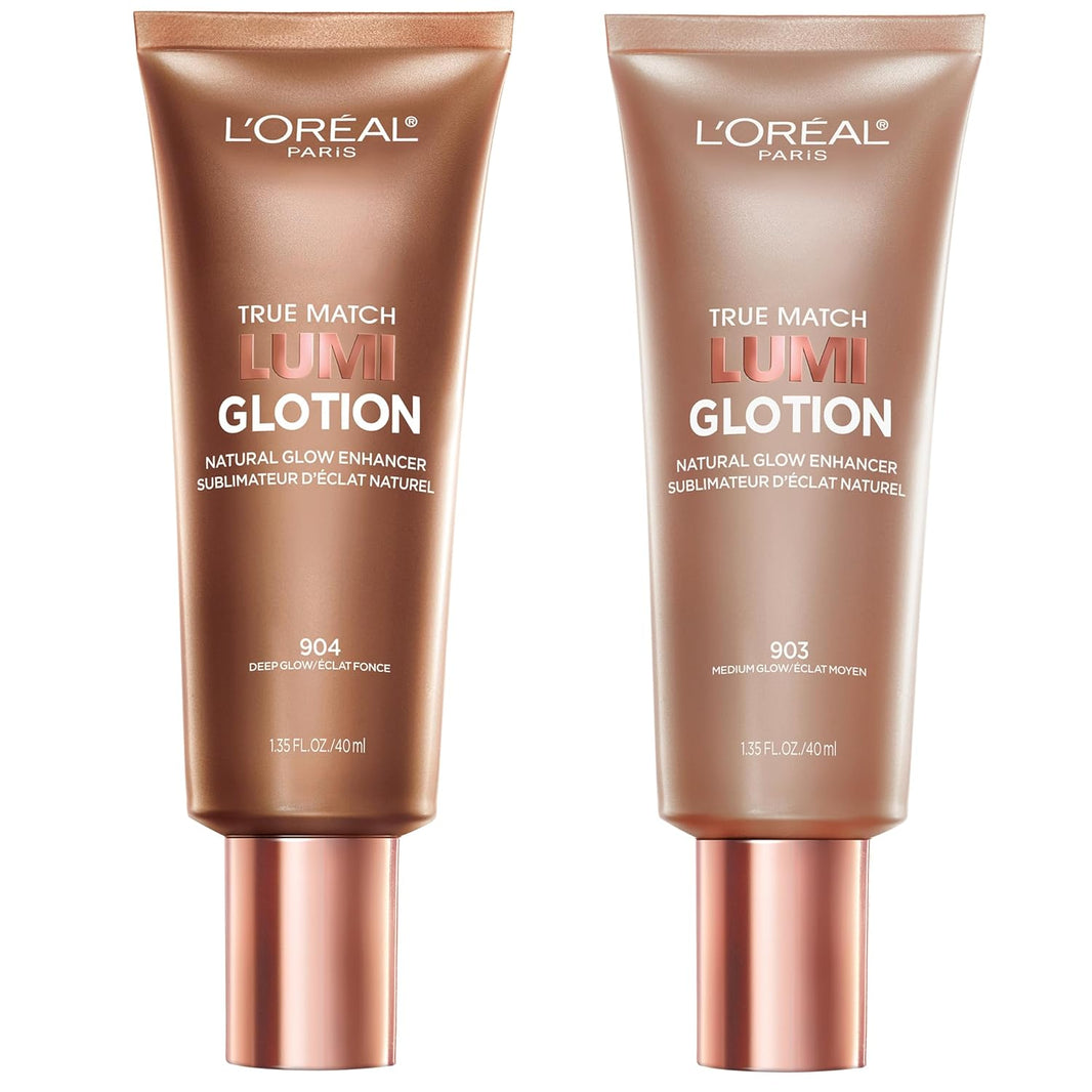 L'Oreal Paris Makeup True Match Lumi Glotion, Natural Glow Enhancer, Illuminator Highlighter, Bronzing Drops For a Sun-Kissed Glow, 903 Medium-L'Oreal Paris Makeup True Match Lumi Glotion, Natural Glow Enhancer, Illuminator Highlighter, Bronzing Drops For a Sun-Kissed Glow, 903 Medium