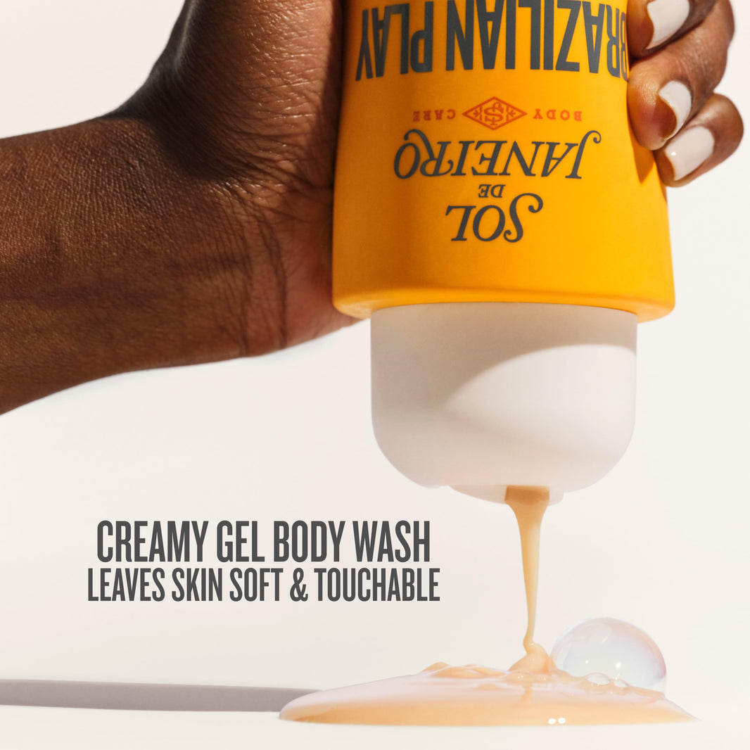 Sol de Janeiro Brazilian Play Body Wash | Moisturizing Shower Gel in Cheirosa 62 Scent-Sol de Janeiro Brazilian Play Body Wash | Moisturizing Shower Gel in Cheirosa 62 Scent