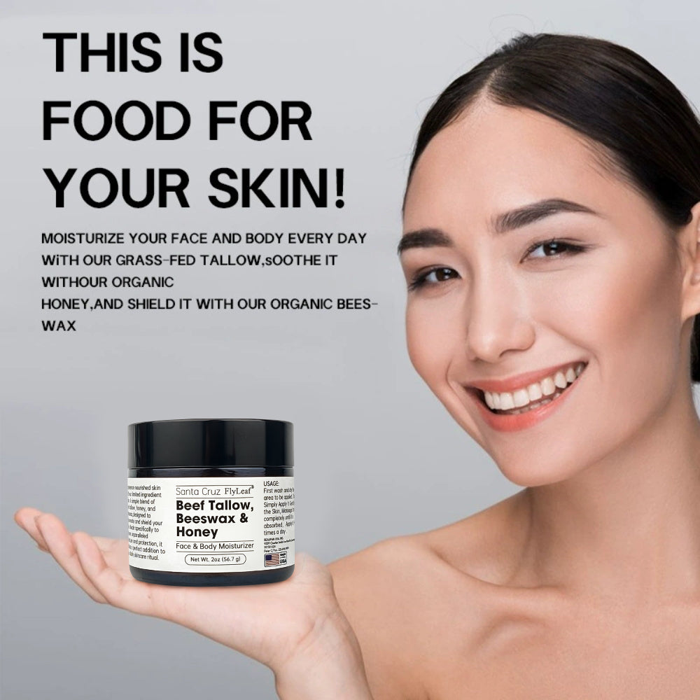Tunmate Beef Tallow 56.7g Face Cream Lasting Moisturizing Soothing Facial Skin Firming Increase Facial Elasticity Nourishing Smooth Skin Care-803aca6165d8c2f3a5e14da72d713f19