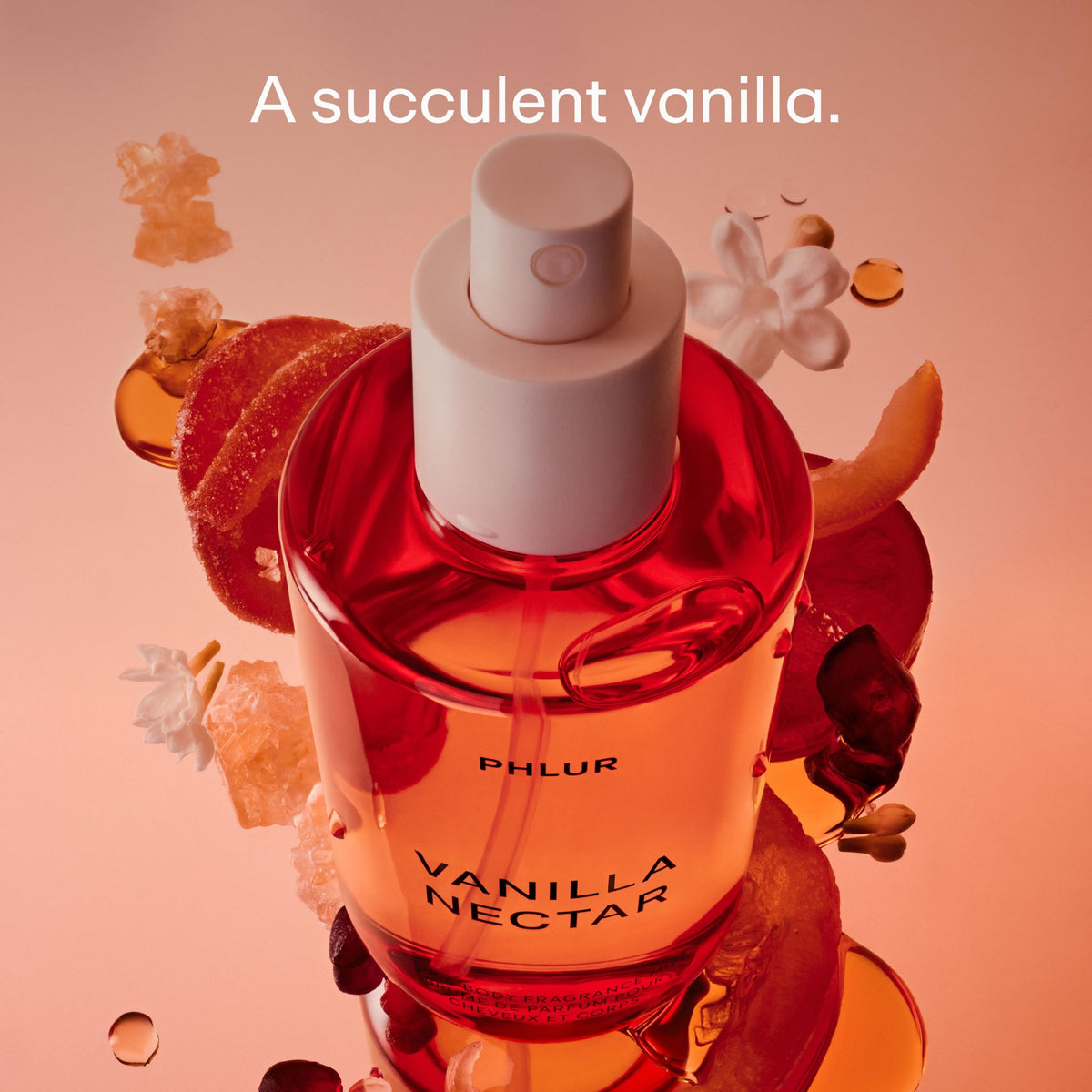 PHLUR Vanilla Skin Body Mist, 8 Fl Oz - Hair and Body Perfume for Women | Vanilla Perfume Body Spray with Pink Pepper, Cashmere Wood & Sandalwood Fragrance-PHLUR Vanilla Skin Body Mist, 8 Fl Oz - Hair and Body Perfume for Women | Vanilla Perfume Body Spray with Pink Pepper, Cashmere Wood & Sandalwood Fragrance