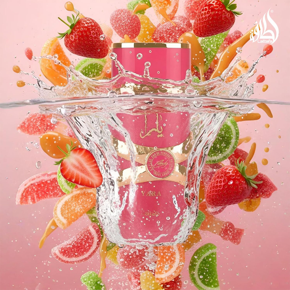Lattafa Yara Candy - Vanilla, Fruity, Citrus, Floral - Eau de Parfum Long-Lasting Fragrance for Women, 3.40 Ounce / 100 ml-Lattafa Yara Candy - Vanilla, Fruity, Citrus, Floral - Eau de Parfum Long-Lasting Fragrance for Women, 3.40 Ounce / 100 ml