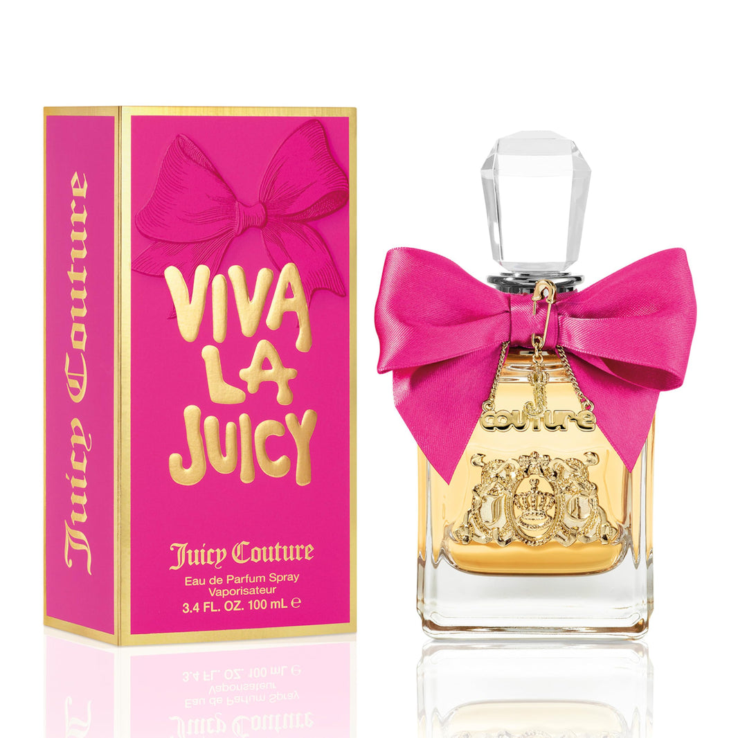 Juicy Couture Viva La Juicy Eau De Parfum, Women's Perfume with Notes of Mandarin, Gardenia & Caramel, Floral & Sweet Perfume for Women, EDP Spray-Juicy Couture Viva La Juicy Eau De Parfum, Women's Perfume with Notes of Mandarin, Gardenia & Caramel, Floral & Sweet Perfume for Women, EDP Spray