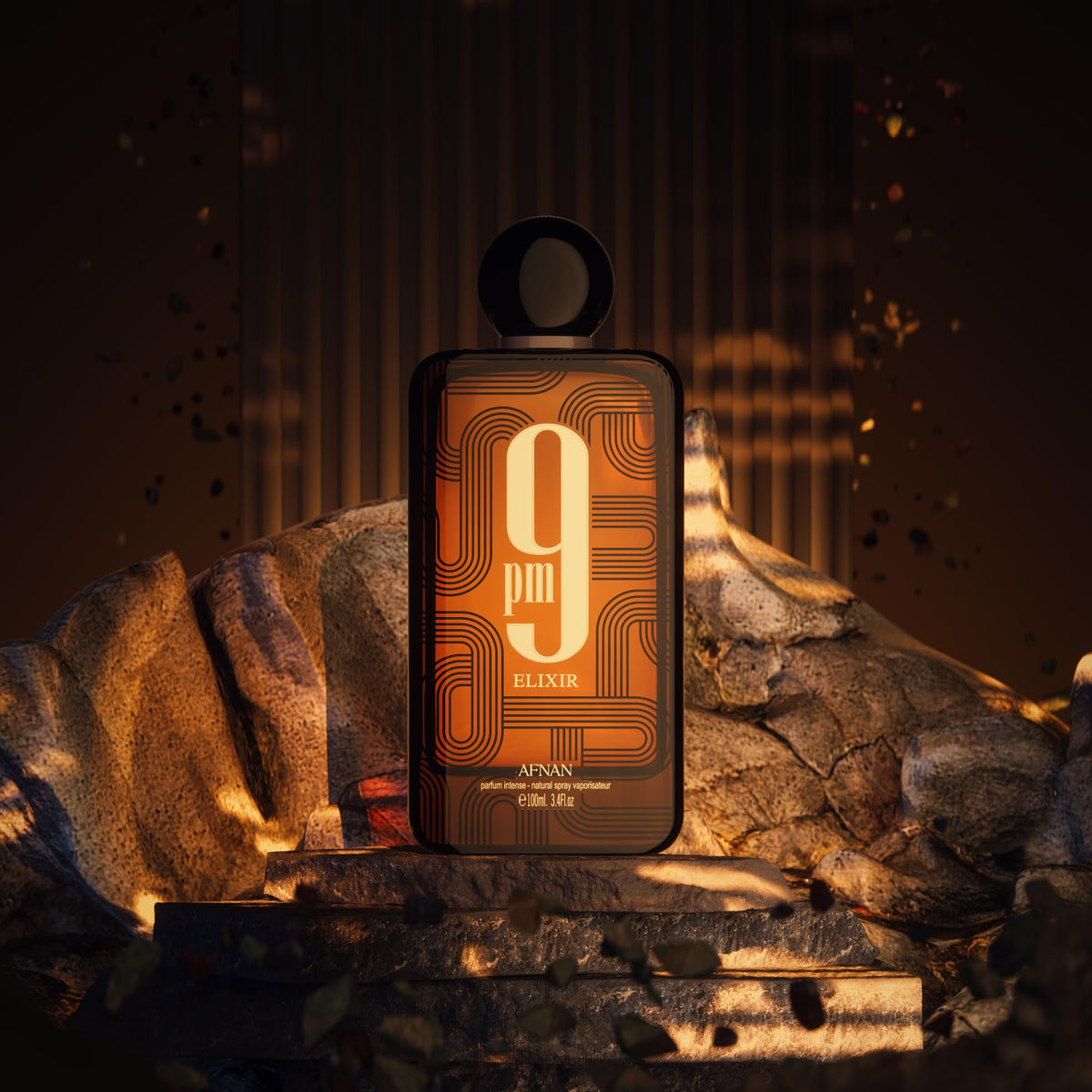 Afnan 9 PM For Men Eau De Parfum, 3.4 Fl. Oz-Afnan 9 PM For Men Eau De Parfum, 3.4 Fl. Oz