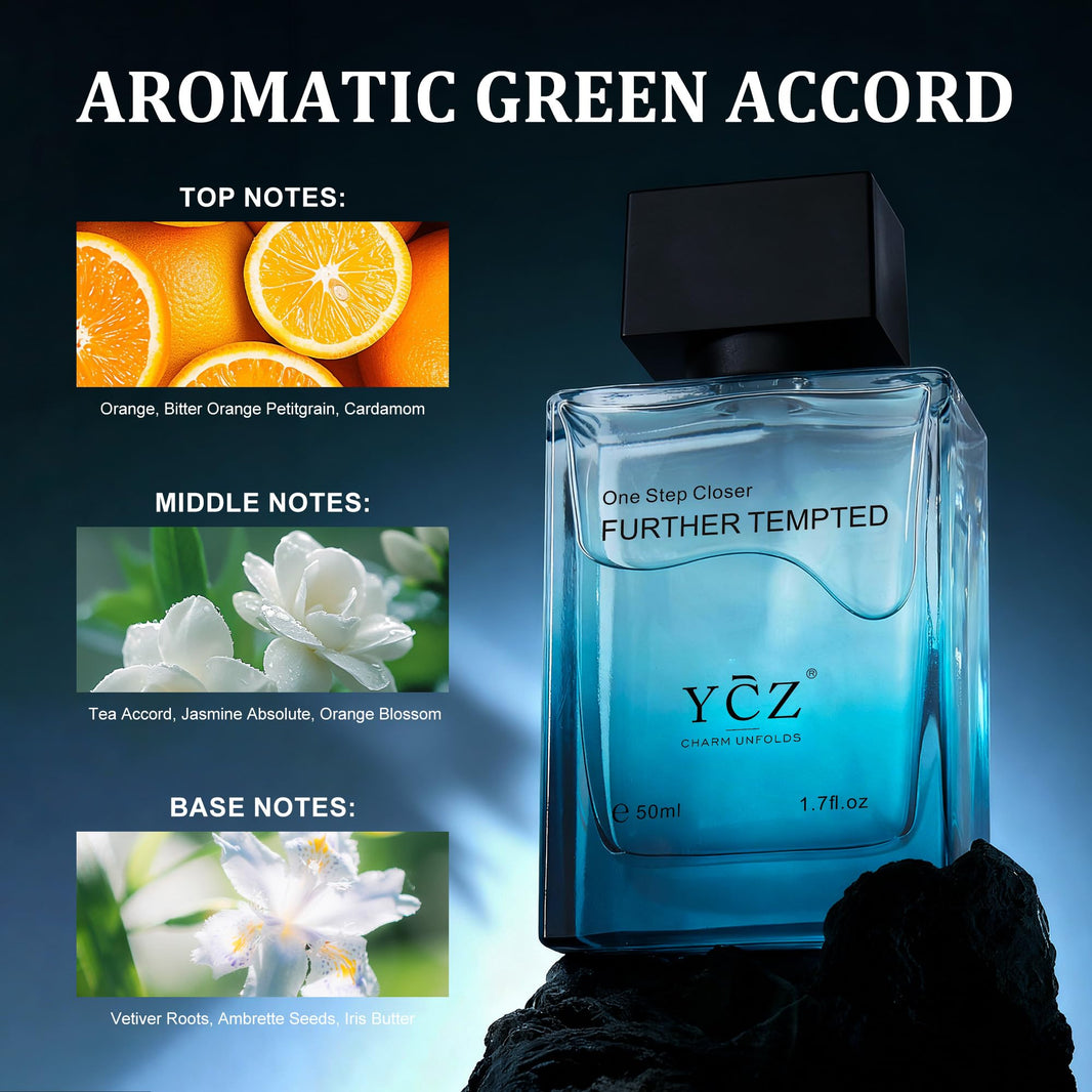 Ycz Midnight Marine Eau de Parfum for Men, 1.7 Fl Oz (50 mL), Long-Lasting Cologne, Fresh Marine & Woody Fragrance with Grapefruit, Ginger and Cedar Notes for Daily Wear, Date Night and Gifts-Ycz Midnight Marine Eau de Parfum for Men, 1.7 Fl Oz (50 mL), Long-Lasting Cologne, Fresh Marine & Woody Fragrance with Grapefruit, Ginger and Cedar Notes for Daily Wear, Date Night and Gifts
