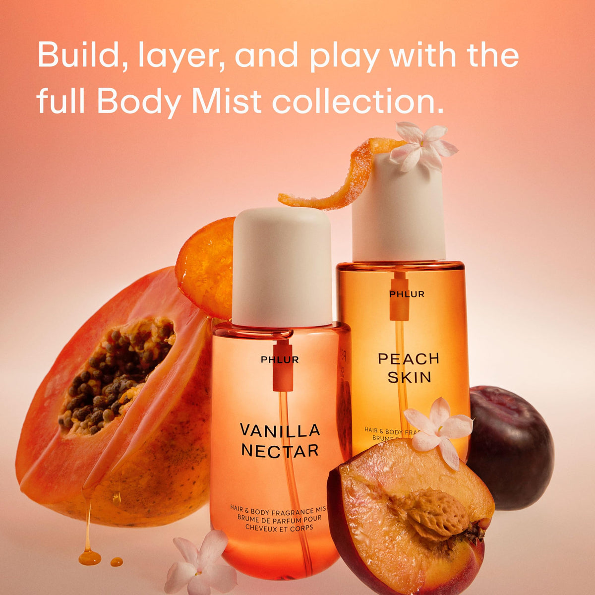 PHLUR Vanilla Skin Body Mist, 8 Fl Oz - Hair and Body Perfume for Women | Vanilla Perfume Body Spray with Pink Pepper, Cashmere Wood & Sandalwood Fragrance-PHLUR Vanilla Skin Body Mist, 8 Fl Oz - Hair and Body Perfume for Women | Vanilla Perfume Body Spray with Pink Pepper, Cashmere Wood & Sandalwood Fragrance