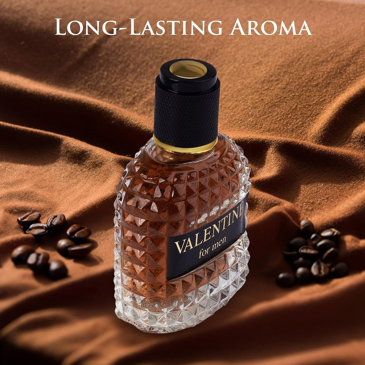 URBAN COLLECTION Valentine for Men Eau De Parfum- Top Notes of Woody & Outdoor - Middle Scent of Roasted Coffee Bean, Chocolate & Hazelnut - Free of Paraben - Elegant 100ml Bottle, Men Parume-URBAN COLLECTION Valentine for Men Eau De Parfum- Top Notes of Woody & Outdoor - Middle Scent of Roasted Coffee Bean, Chocolate & Hazelnut - Free of Paraben - Elegant 100ml Bottle, Men Parume
