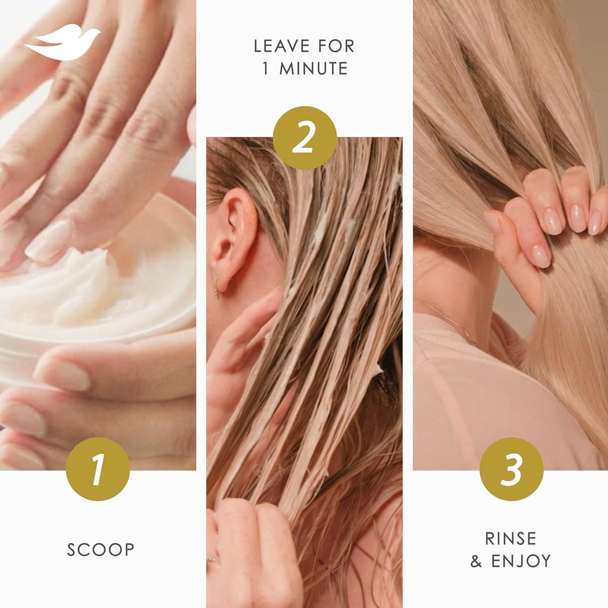 Dove Hair Intensive Repair 10in1 Serum Mask for Damaged Hair with Bio-Protein Care Technology and Amino Serum 9.2 fl oz-Dove Hair Intensive Repair 10in1 Serum Mask for Damaged Hair with Bio-Protein Care Technology and Amino Serum 9.2 fl oz