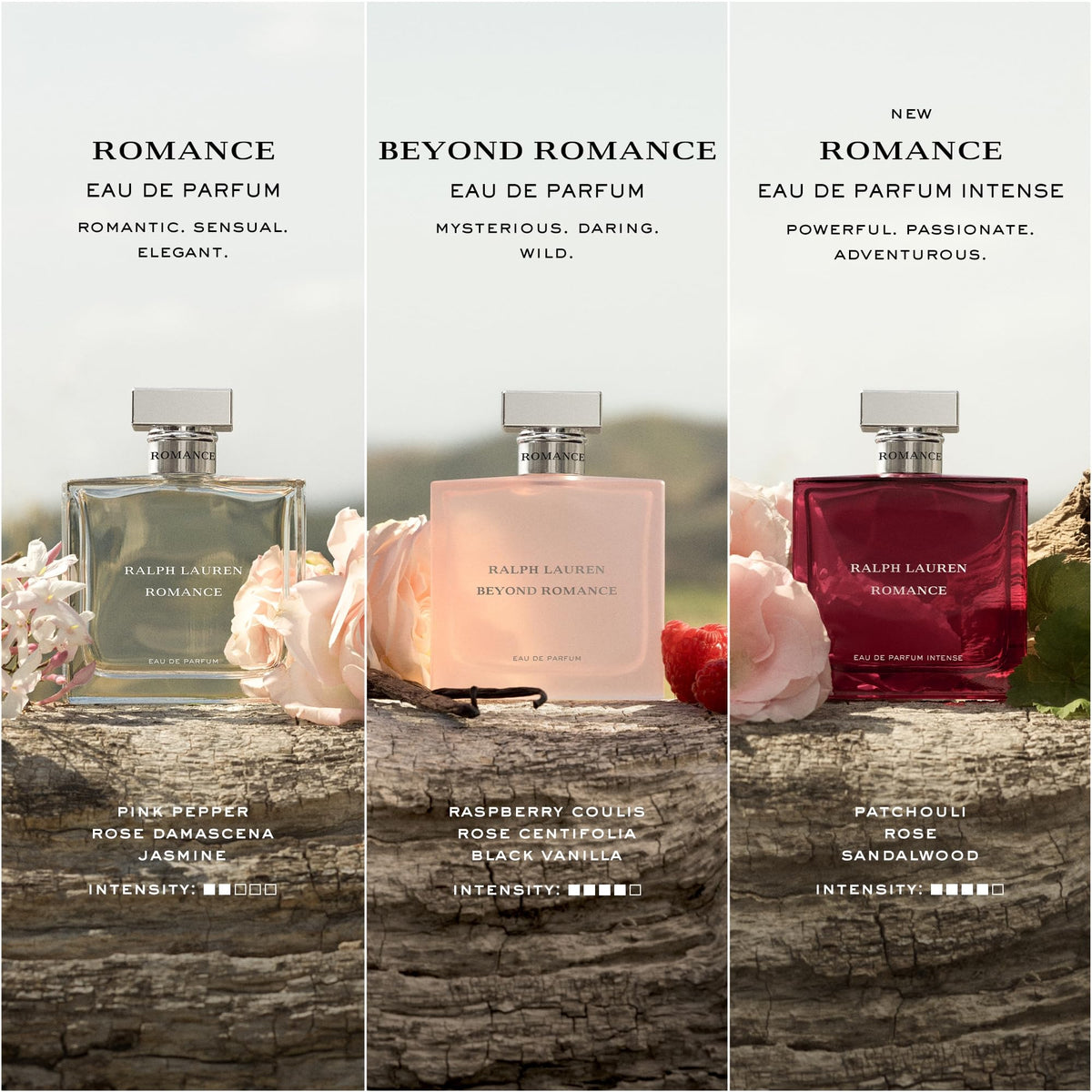 RALPH LAUREN FRAGRANCES - Romance - Eau de Parfum - Women's Perfume - Floral & Woody - With Rose, Jasmine, and Berries - Medium Intensity-RALPH LAUREN FRAGRANCES - Romance - Eau de Parfum - Women's Perfume - Floral & Woody - With Rose, Jasmine, and Berries - Medium Intensity