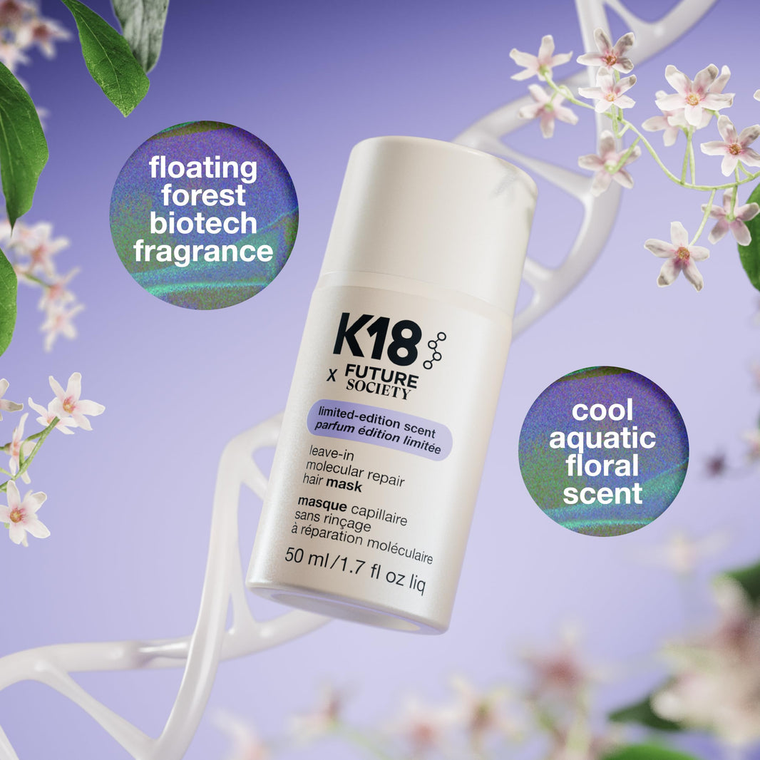 K18 Leave-In Molecular Repair Hair Mask, Patented, Lasting Repair For Dry, Frizzy, Damaged Hair, Reverse Damage In 4 Minutes From Bleach, Color, Chemical Services + Heat-K18 Leave-In Molecular Repair Hair Mask, Patented, Lasting Repair For Dry, Frizzy, Damaged Hair, Reverse Damage In 4 Minutes From Bleach, Color, Chemical Services + Heat