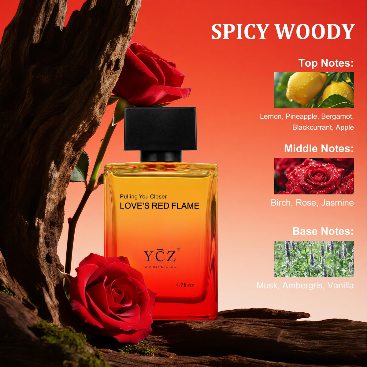 Ycz Midnight Marine Eau de Parfum for Men, 1.7 Fl Oz (50 mL), Long-Lasting Cologne, Fresh Marine & Woody Fragrance with Grapefruit, Ginger and Cedar Notes for Daily Wear, Date Night and Gifts-Ycz Midnight Marine Eau de Parfum for Men, 1.7 Fl Oz (50 mL), Long-Lasting Cologne, Fresh Marine & Woody Fragrance with Grapefruit, Ginger and Cedar Notes for Daily Wear, Date Night and Gifts