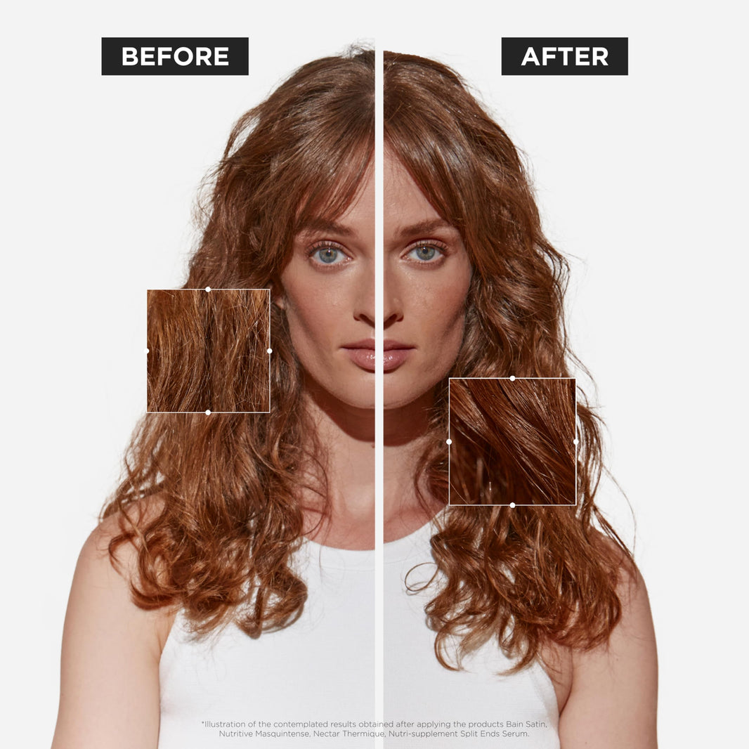 Kerastase Nutritive 8H Magic Night Serum - Overnight Treatment for Dry Hair, Enhances Shine, Nourishes and Reduces Frizz, With Plant-Based Proteins-Kerastase Nutritive 8H Magic Night Serum - Overnight Treatment for Dry Hair, Enhances Shine, Nourishes and Reduces Frizz, With Plant-Based Proteins