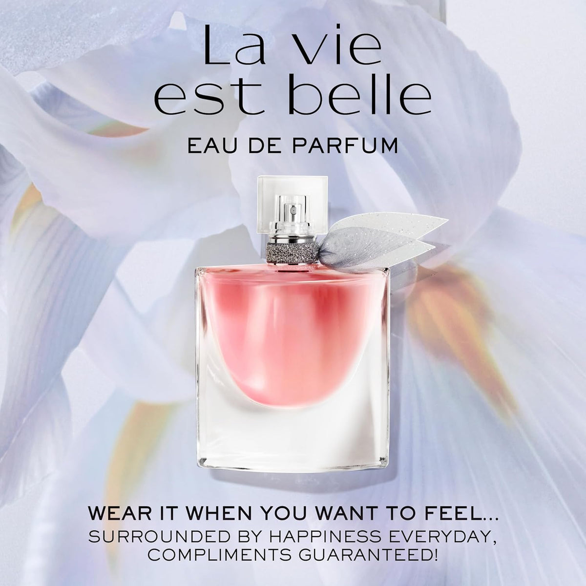 Lancôme La Vie Est Belle Eau de Parfum - Long Lasting Fragrance with Notes of Iris, Earthy Patchouli, Warm Vanilla & Spun Sugar - Floral & Sweet Women's Perfume-Lancôme La Vie Est Belle Eau de Parfum - Long Lasting Fragrance with Notes of Iris, Earthy Patchouli, Warm Vanilla & Spun Sugar - Floral & Sweet Women's Perfume