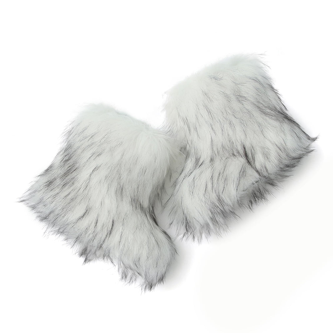 Wnshonzy Fur Boots for Women Snow Furry Fluffy Platform Flat Ankle Mini Boot Winter Round Toe Y2k Comfortable Mid-Calf Short Outdoor 2025-Wnshonzy Fur Boots for Women Snow Furry Fluffy Platform Flat Ankle Mini Boot Winter Round Toe Y2k Comfortable Mid-Calf Short Outdoor 2025
