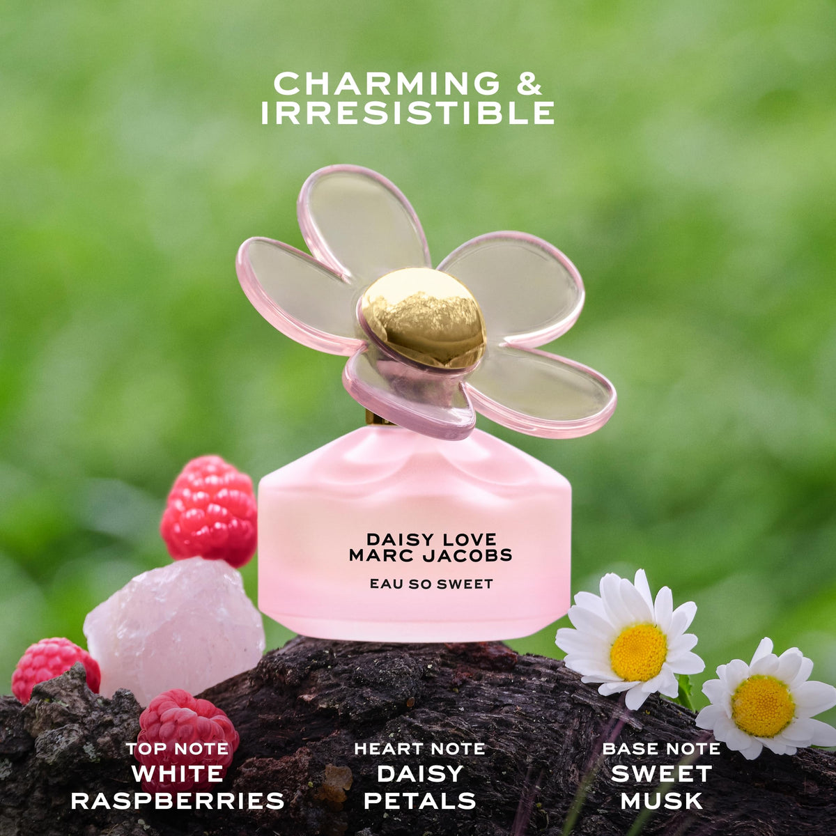 Marc Jacobs Daisy Love Eau So Sweet Eau de Toilette – Floral Women's Perfume – With Notes of White Raspberries, Daisy Petals & Sweet Musk-Marc Jacobs Daisy Love Eau So Sweet Eau de Toilette – Floral Women's Perfume – With Notes of White Raspberries, Daisy Petals & Sweet Musk