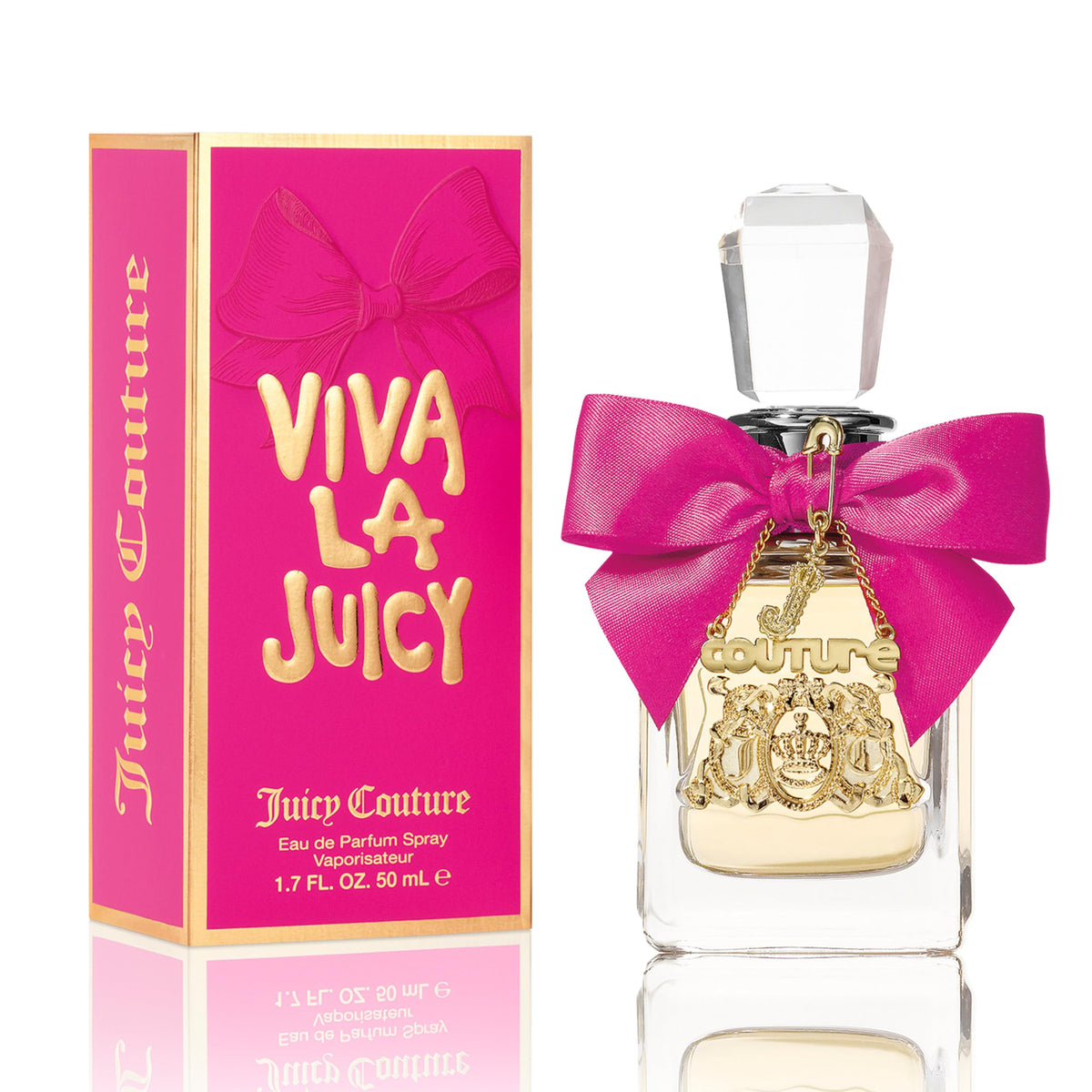 Juicy Couture Viva La Juicy Eau De Parfum, Women's Perfume with Notes of Mandarin, Gardenia & Caramel, Floral & Sweet Perfume for Women, EDP Spray-Juicy Couture Viva La Juicy Eau De Parfum, Women's Perfume with Notes of Mandarin, Gardenia & Caramel, Floral & Sweet Perfume for Women, EDP Spray