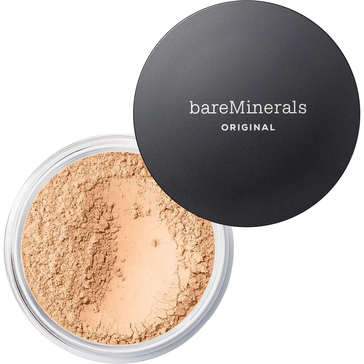 bareMinerals Original Loose Powder Foundation SPF 15 - Powder Face Makeup with Added Sun Protection - Sheer to Full Coverage Foundation-bareMinerals Original Loose Powder Foundation SPF 15 - Powder Face Makeup with Added Sun Protection - Sheer to Full Coverage Foundation