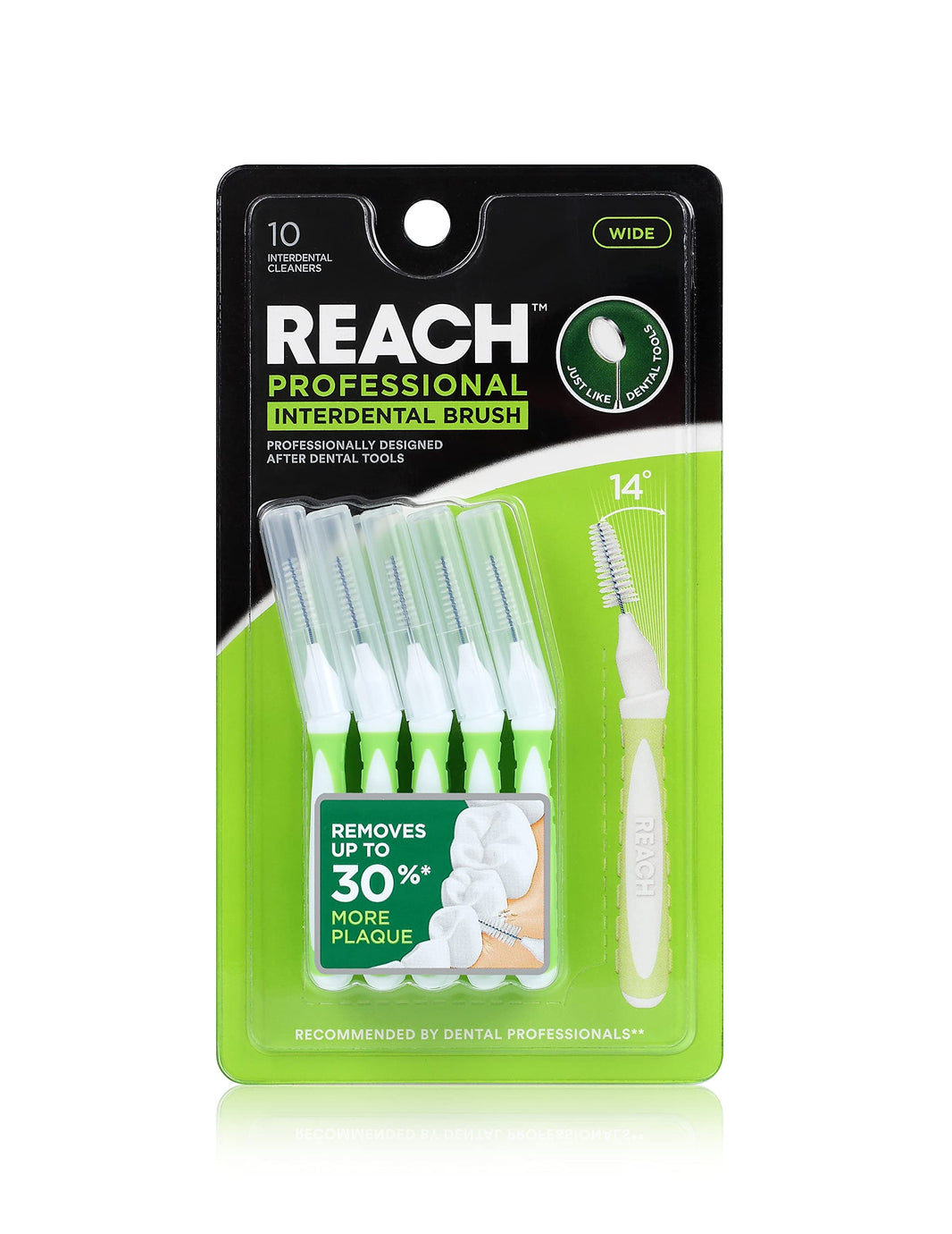 Reach Professional Interdental Brush Wide 10 Interdental Cleaners-Reach Professional Interdental Brush Wide 10 Interdental Cleaners