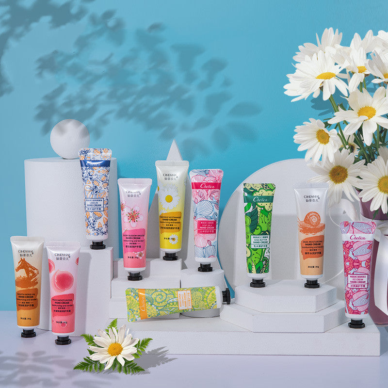 Hand Cream Small Chamomile Horse Oil Moisturizing Non-greasy Plant Fragrance-ea752740f307b9999af7183c26c2947