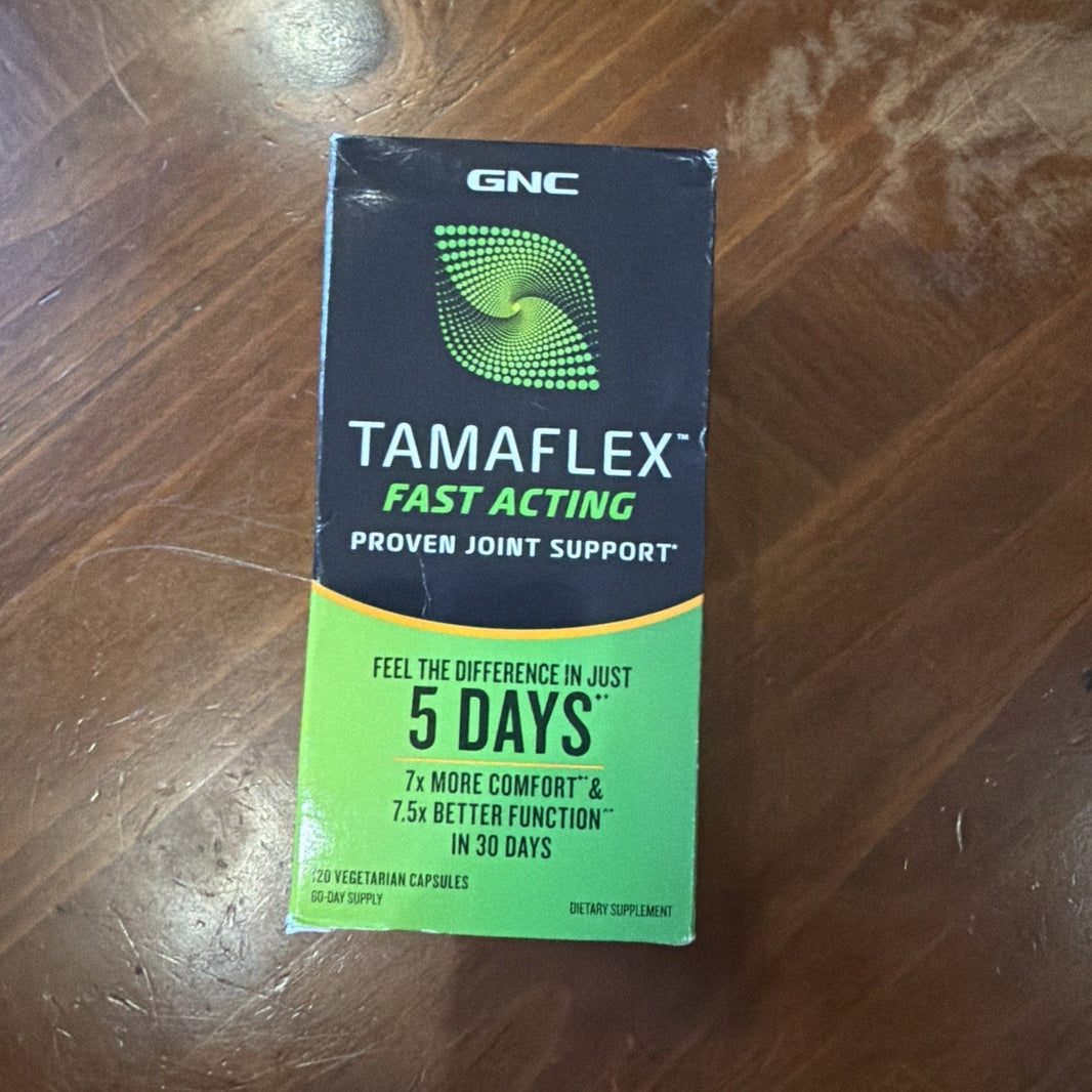 GNC Tamaflex Joint Support 120 Vegetarian Capsules BB 10/27-GNC Tamaflex Joint Support 120 Vegetarian Capsules BB 10/27