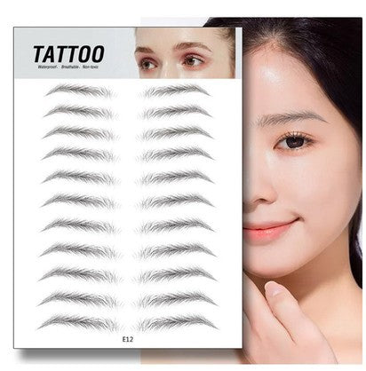 Waterproof 6D Eyebrow Tattoo Semi-Permanent Embroidery Natural Long Lasting Fake Eyebrow-e10b75a4a0ef3d5f4f49f6c86fbf0da7