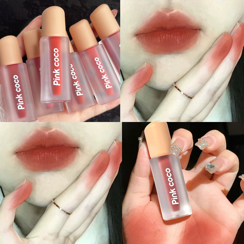 Student Lipstick Matte Lip Mud Lip Gloss-241d1520d96522602b469b0a5bb307f2