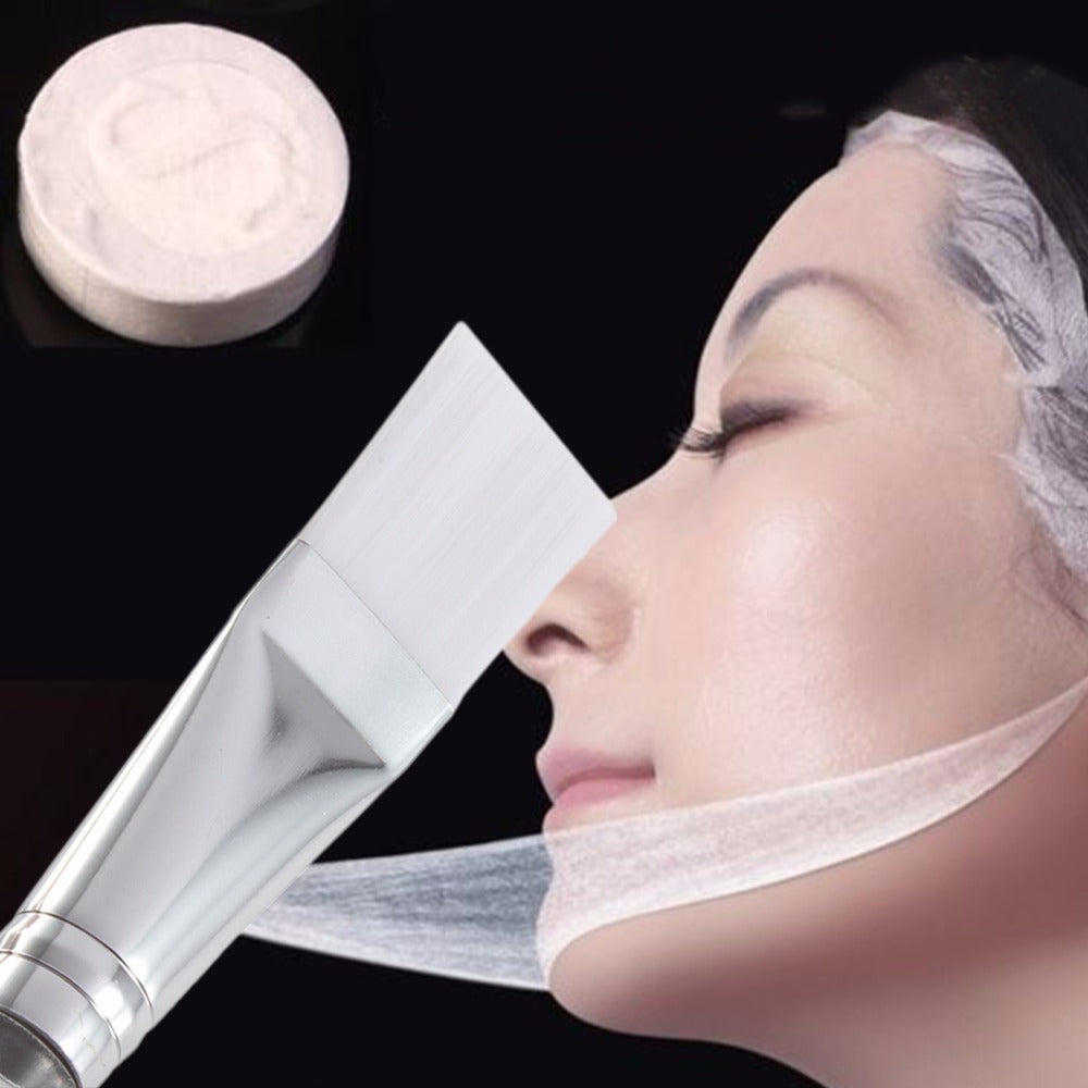Beauty Tool Clear Crystal Mask Make Up Brush-57fe8a71e4042e4c45b8e9f3e3f3d36d