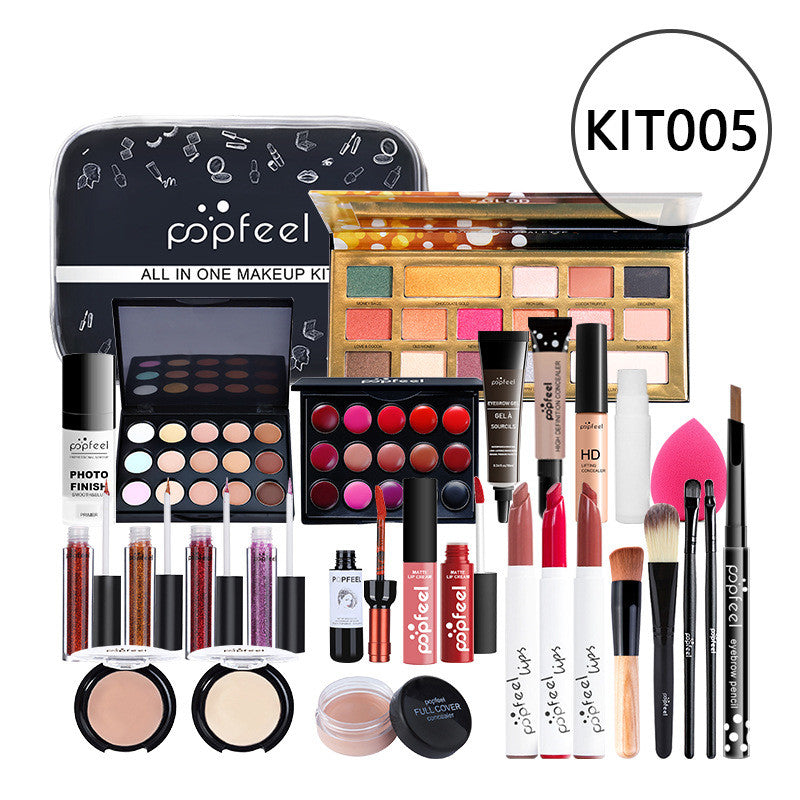 Makeup Cosmetics Set Beginner Combination Concealer Eyeliner Eyebrow Pencil-7f912b4cf528e29297e817a16e374b1b