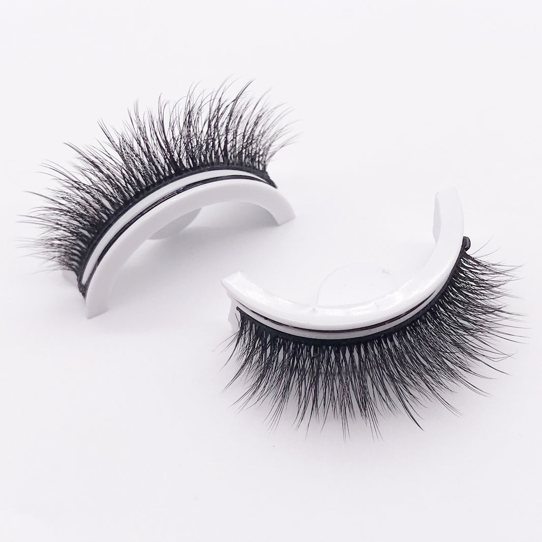 Reusable 3D Mink Lashes Natural False Eyelashes Self Adhesive Fake Glue Free Makeup Eyelash Extension Silk-6c21d7513f75b2545a3c883b8aca26de