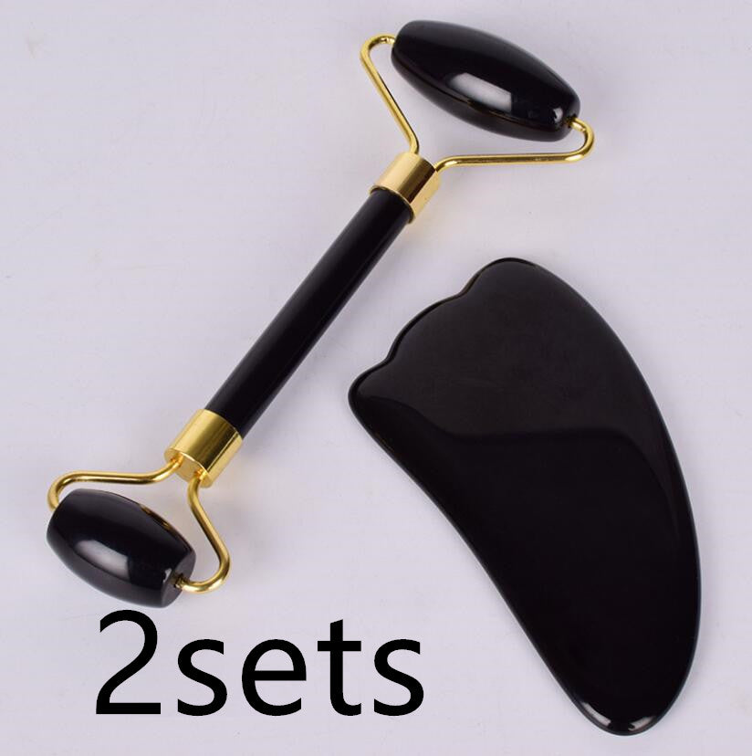 Jade Roll Massager Relieves Facial Tension-da2c9a47608baf37f68eac21256cd9dd