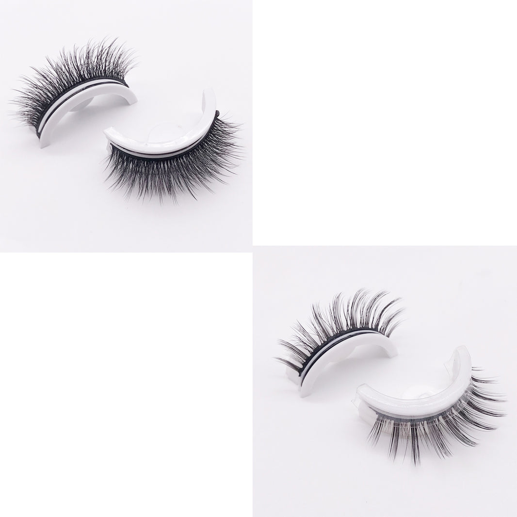 Reusable 3D Mink Lashes Natural False Eyelashes Self Adhesive Fake Glue Free Makeup Eyelash Extension Silk-3f114e5d706dc85b5b953f4a63f22902