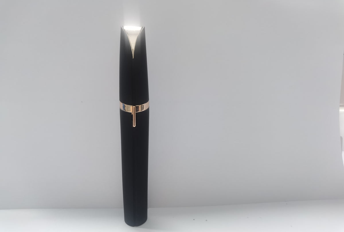 Mini Electric Eyebrow Trimmer Lipstick Brows Pen Hair Remover Painless Razor Epilator with LED Light-7df6dc5f3552c474949e40288da193ff