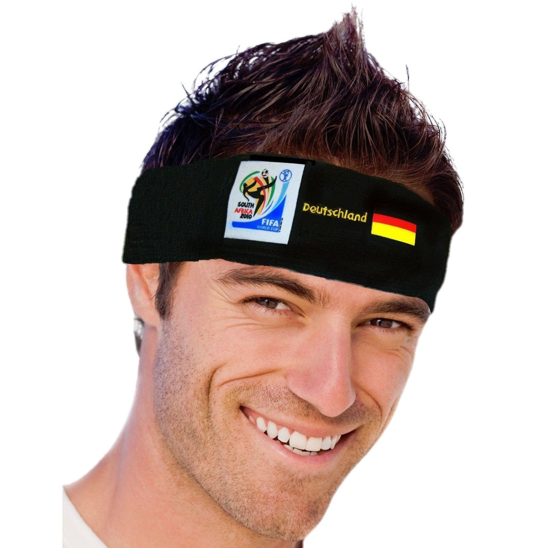 Germany World Cup Soccer Headband 50-Count Case Pack – Official FIFA Licensed Retro Fan Gear-Germany World Cup Soccer Headband 50-Count Case Pack – Official FIFA Licensed Retro Fan Gear
