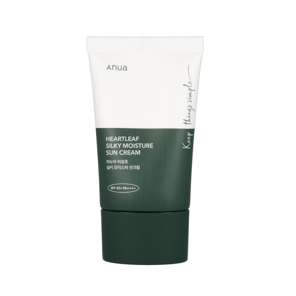 ANUA Heartleaf Silky Moisture Sun Cream-ANUA Heartleaf Silky Moisture Sun Cream