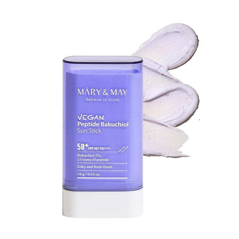 Mary & May Vegan Peptide Bakuchiol Sun Stick-Mary & May Vegan Peptide Bakuchiol Sun Stick