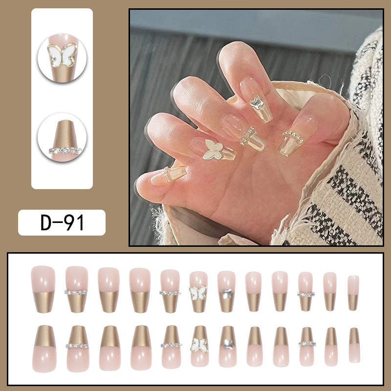 Wear Nail Aurora Ice Through Nail Wear Nail Patch-b78dd059ad6b345d460568488a2cf384