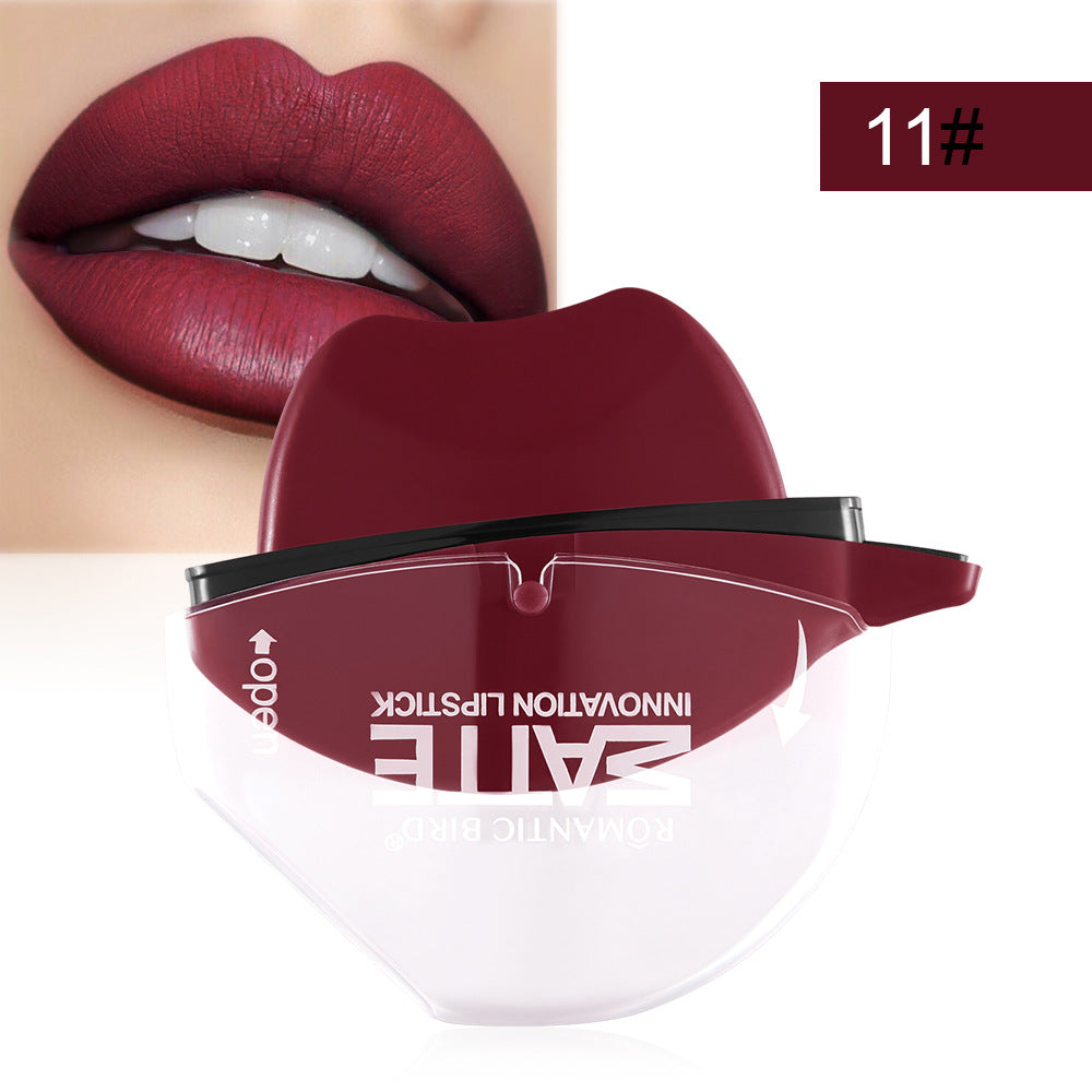 Matte lipstick lip gloss-e5effef0a30f246a123202548fc64d81