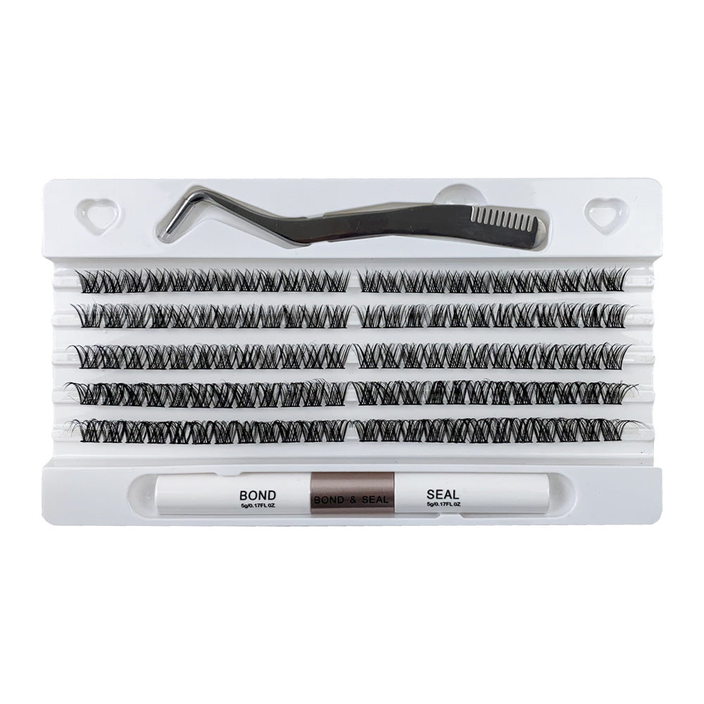 Self-grafting Single Cluster Eyelash Set-e5836b3e472e7dcaee1f6fb008419ecb