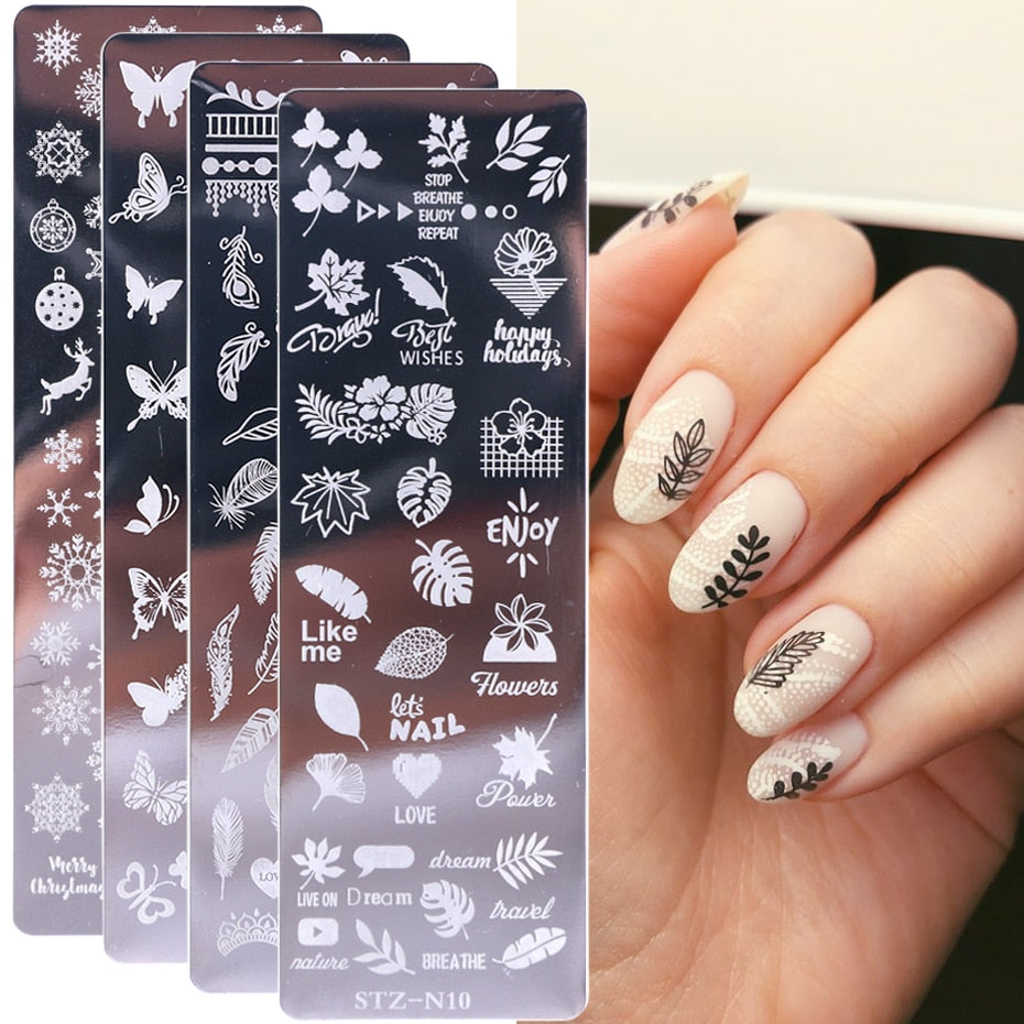 Nail print long steel plate-bcc3bbe176e21e23d582f87a1395bce5