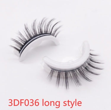 Reusable 3D Mink Lashes Natural False Eyelashes Self Adhesive Fake Glue Free Makeup Eyelash Extension Silk-40e18066245e2dc84d91027334d85354