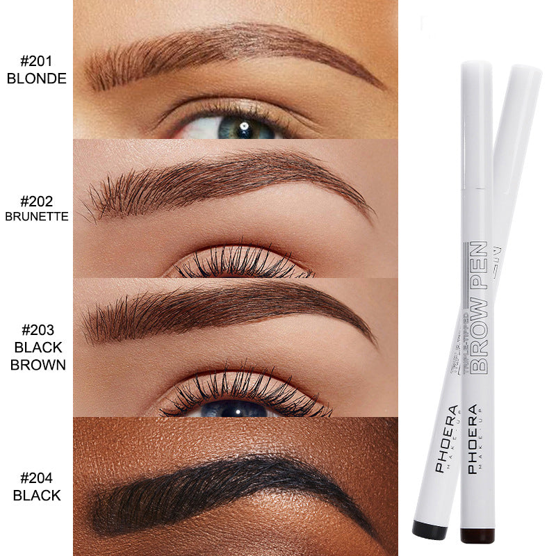 Creative Makeup Three Comb Eyebrow Pencil-1b60c5141879ea9abe96b59e2030d67f